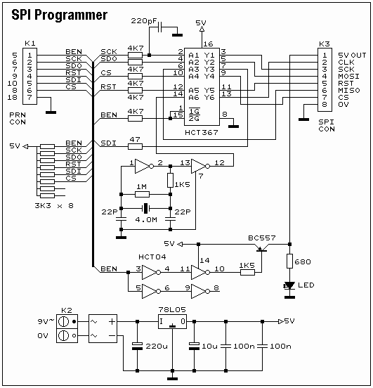 spi schematics