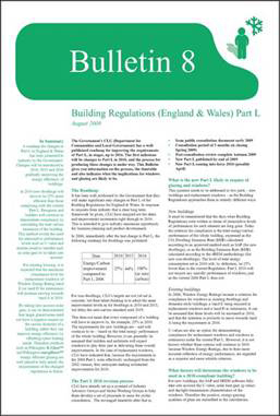 part l building regulations